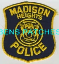 MICHIGAN,MADISON HEIGHTS POLICE 3